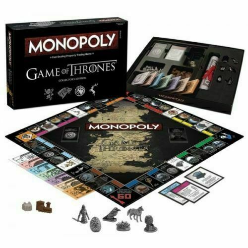 Monopoly Game Of Thrones Collector's Edition Family Party Board Game Cards Play Monopoly Game Of Thrones Collector's Edition Family Party Board Game Cards Play